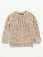Image 1 of 3, crew neck, long raglan sleeves, cable knit, Product #1182772