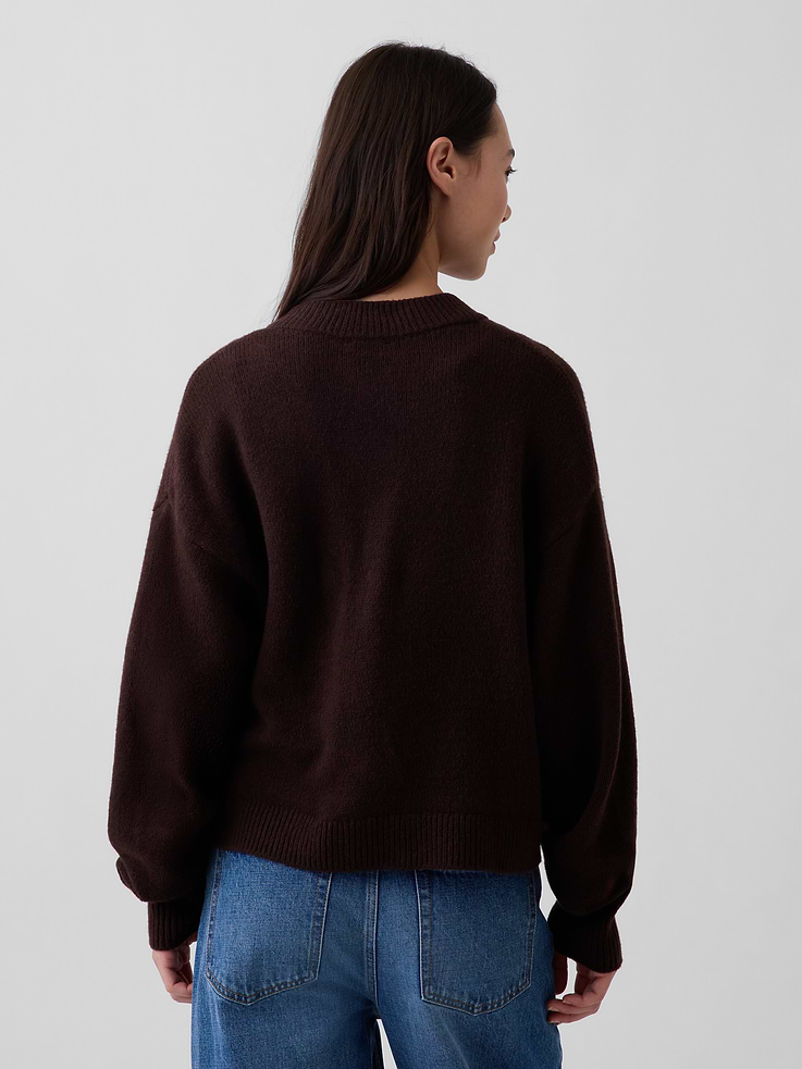 Image number 3 showing, CashSoft Oversized Chunky Cardigan