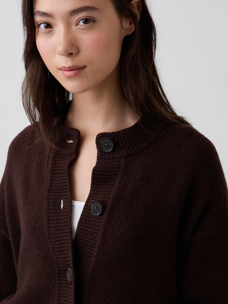Image number 4 showing, CashSoft Oversized Chunky Cardigan
