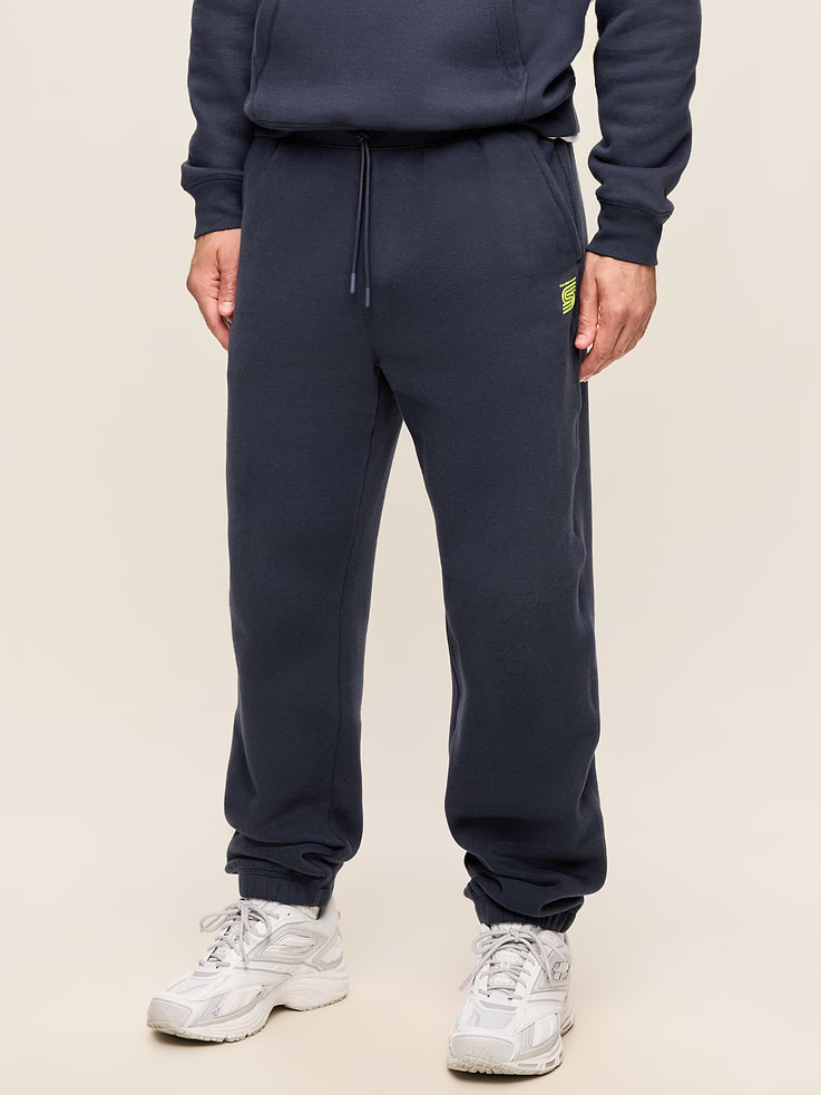 Image 1 of 4, elastic-drawstring waistband, diagonal hip pockets, back pocket, elastic cuffs, easy pull-on style, Product #1183271