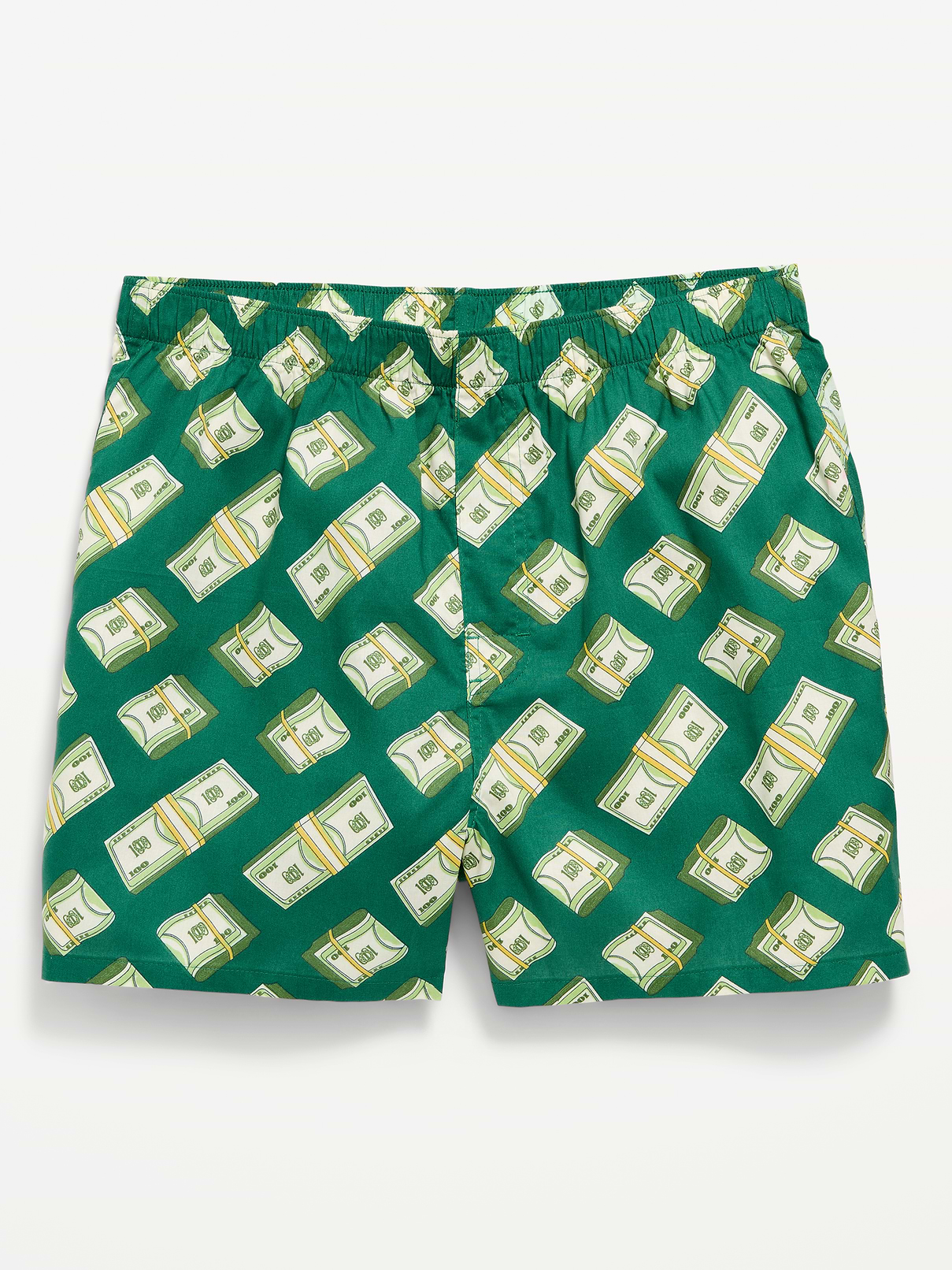 Image 1 of 1, elastic waist, fly front, allover print, Product #1183070