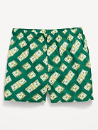 Image 1 of 1, elastic waist, fly front, allover print, Product #1183070