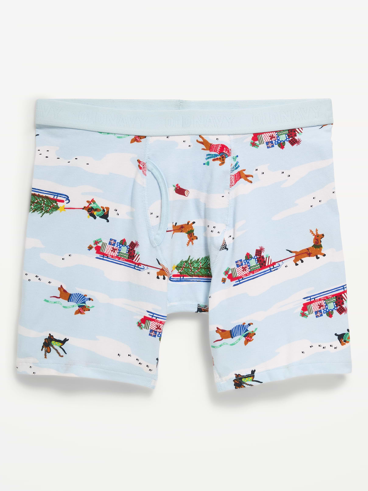 Image 1 of 1, comfort elastic waistband, fly front, prints vary, Product #1183068