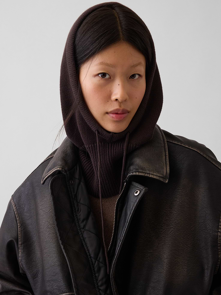 Image 2 of 3, 100% Cotton Drawcord Hood