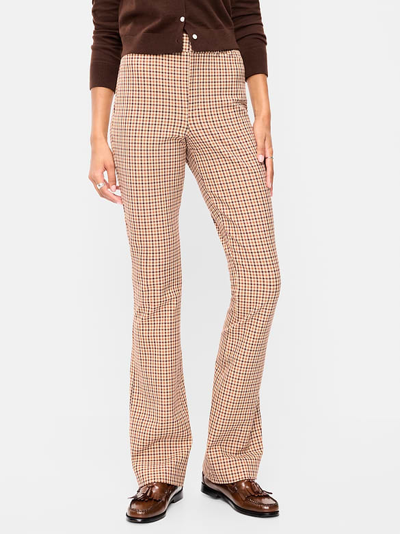 High-Waisted Pixie Flare Pants
