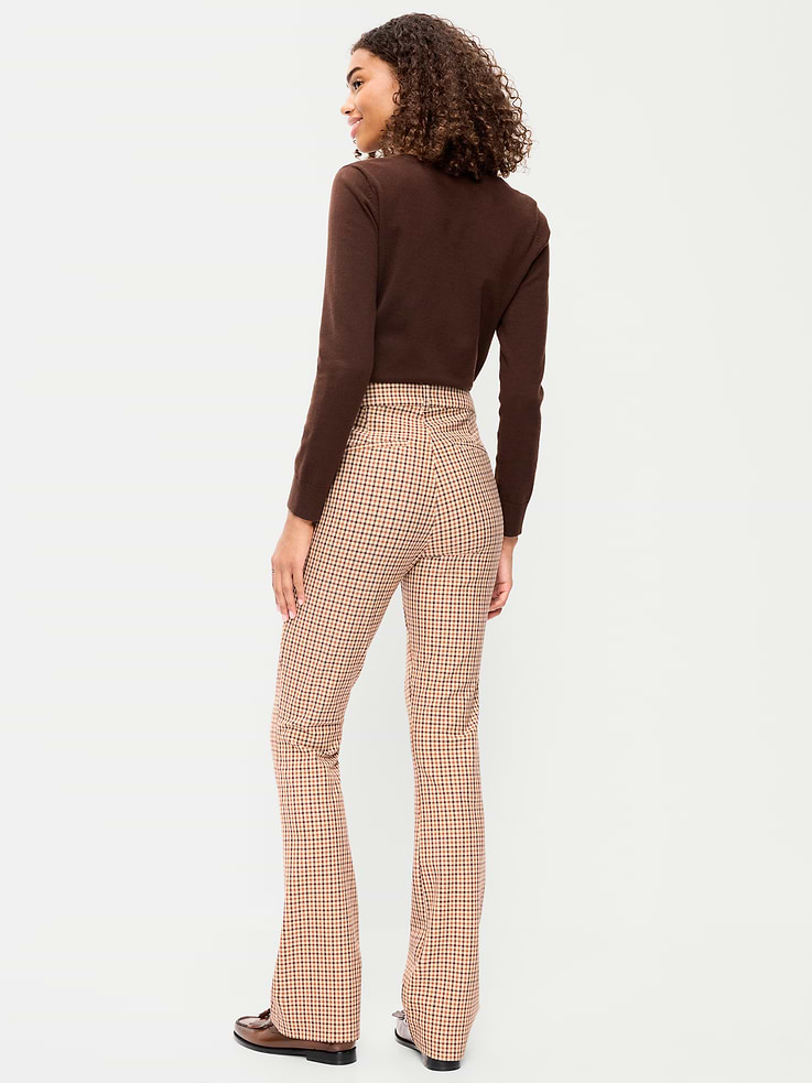 Image number 3 showing, High-Waisted Pixie Flare Pants