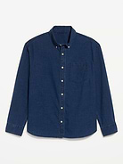 Image 1 of 2, spread collar, long sleeves with buttoned cuffs, full-button front, chest pocket, Product #1184734