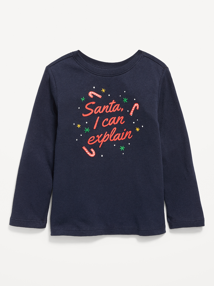 Image 1 of 1, crew neck, long sleeves, graphic at front, Product #1184213