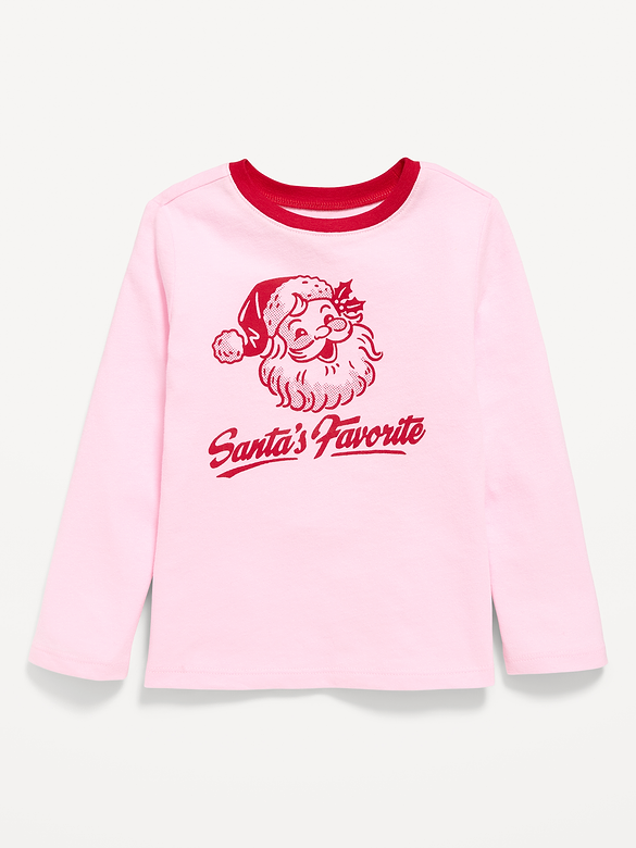 Long-Sleeve Graphic T-Shirt for Toddler Girls