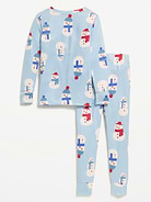 Image 2 of 2, Printed Snug-Fit Pajama Set for Toddler & Baby