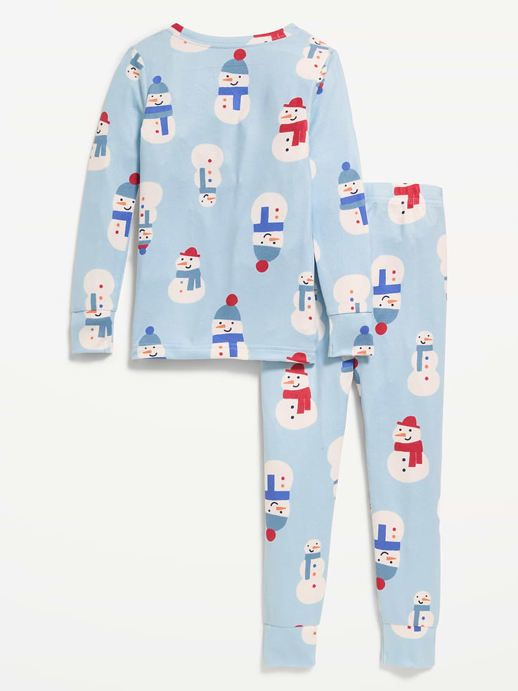 Image 2 of 2, SoftMode Printed Snug-Fit Pajama Set for Toddler & Baby