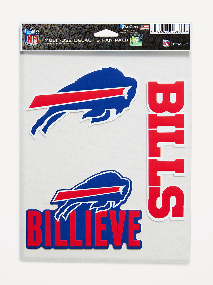 Image 1 of 1, 3-pack, these versatile decals adhere smoothly to a wide variety of surfaces including, tumblers, laptops, desks, windows, and more, removeable and reusable, vinyl material, Product #1187548