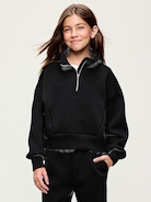 Image number 1 showing, Bounce Fleece Half-Zip Pullover Sweatshirt for Girls