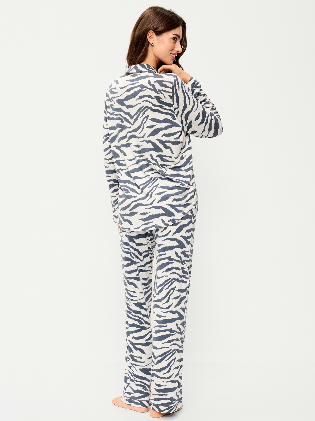 L'image numéro 2 présente Ensemble pantalon en tricot de jersey Grasse matinée