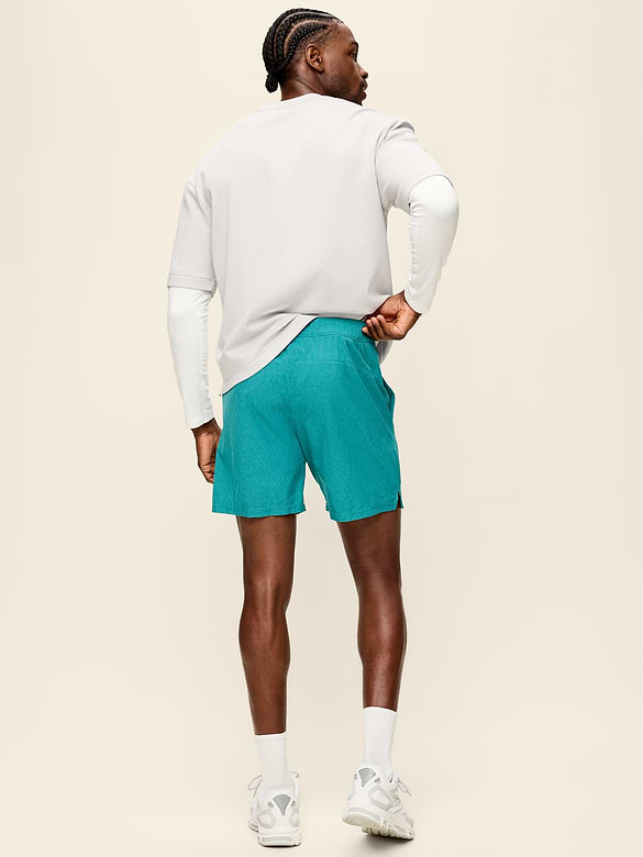 StretchTech Woven Workout Shorts -- 7-inch inseam