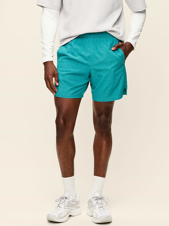 StretchTech Woven Workout Shorts -- 7-inch inseam