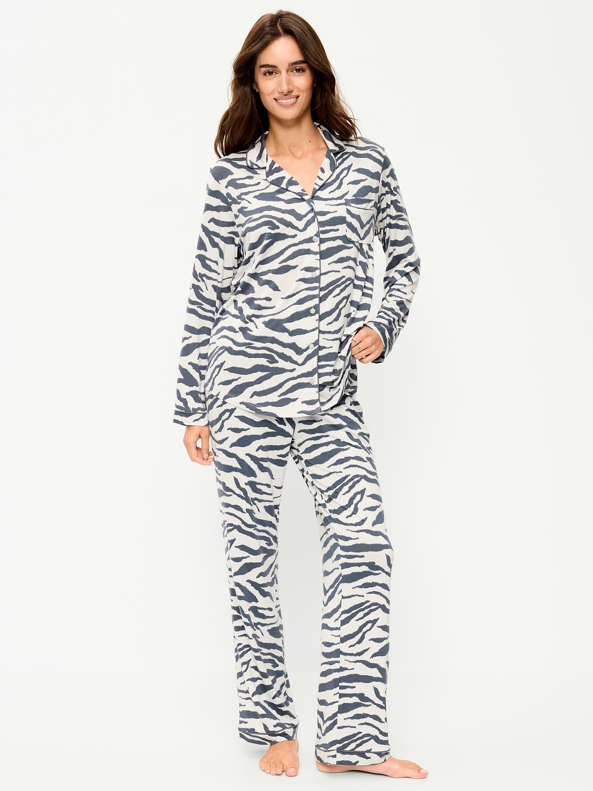 L'image numéro 1 présente Ensemble pantalon en tricot de jersey Grasse matinée
