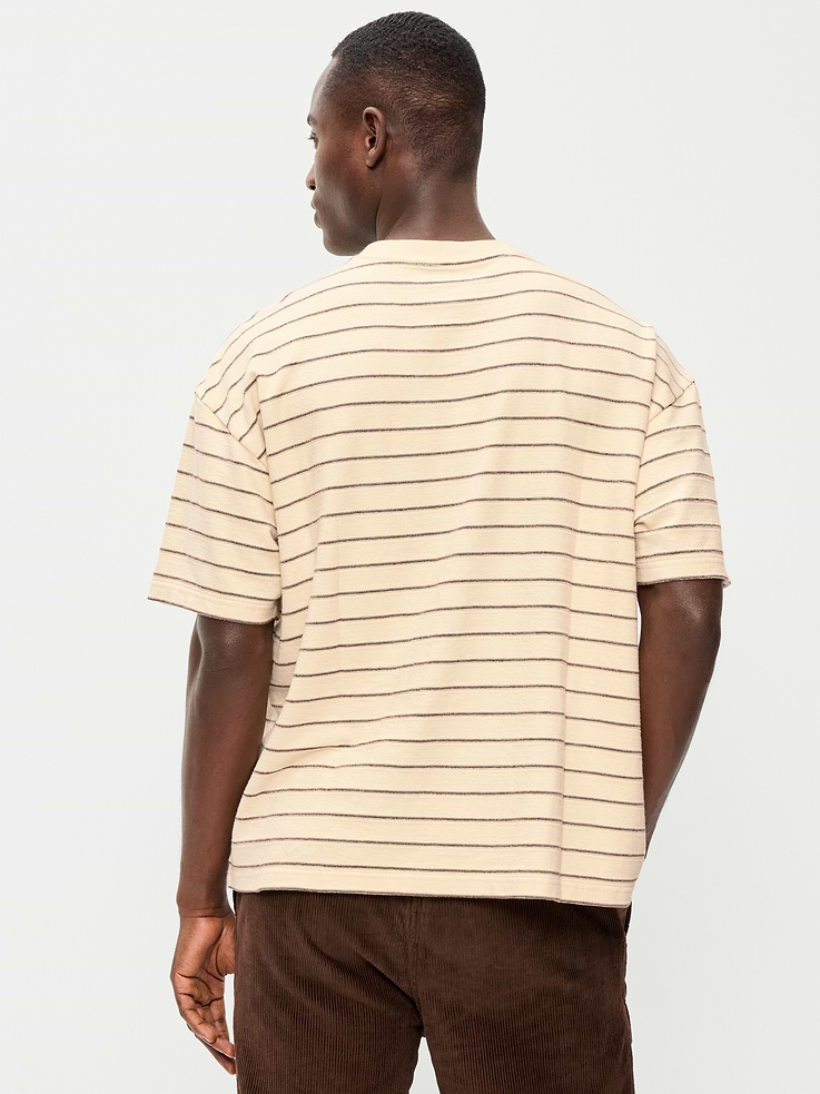 Image number 2 showing, Oversized Heavyweight Garment-Washed T-Shirt
