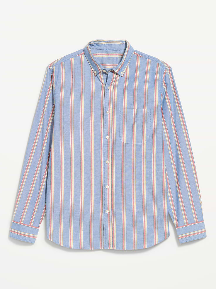 Image 4 de 4, Chemise Oxford passe-partout coupe classique