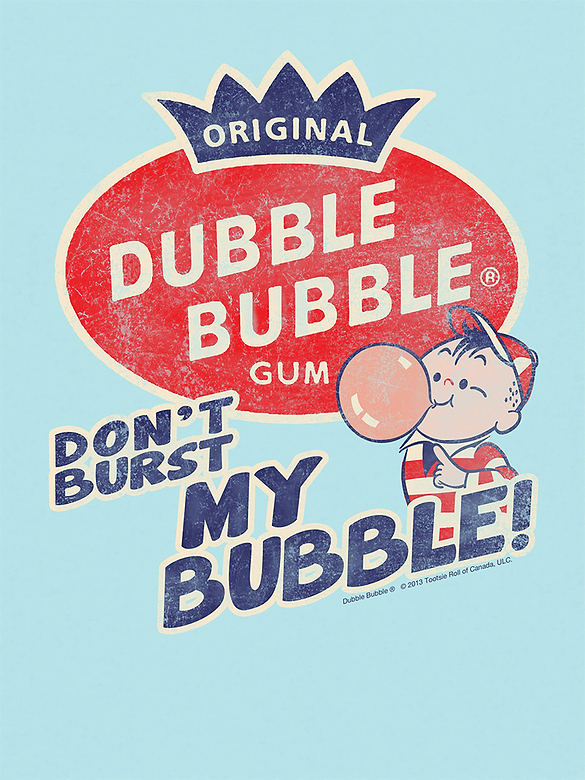 Dubble Bubble Burst Bubble Graphic T-Shirt for Kids