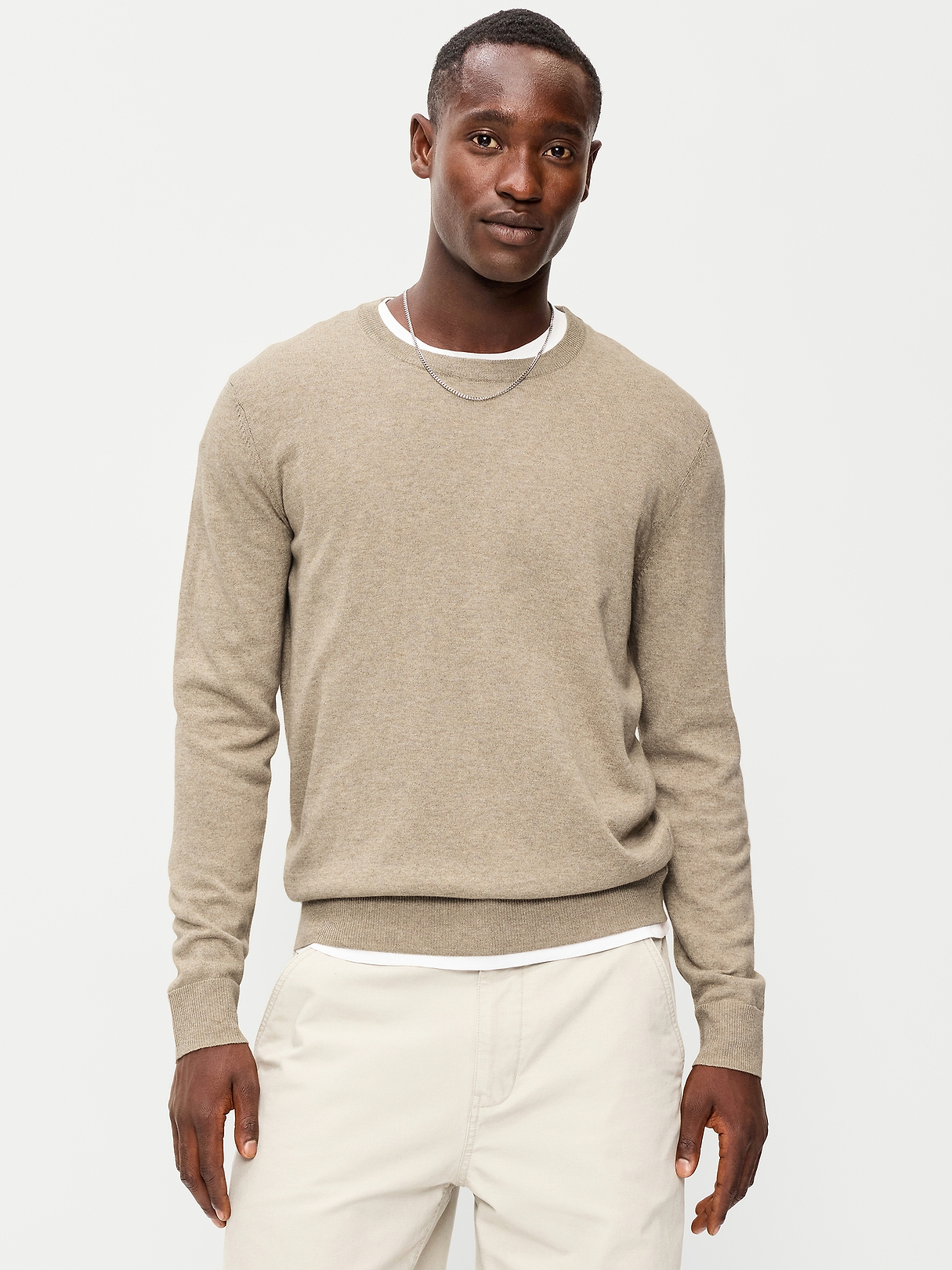Washed Crew-Neck Sweater | Old Navy