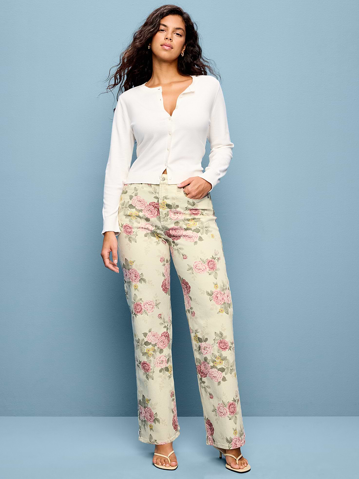 Image number 5 showing, Extra High-Waisted Wide-Leg Jeans