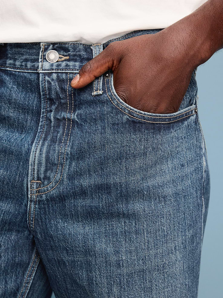 Image number 4 showing, 90's Loose Jeans