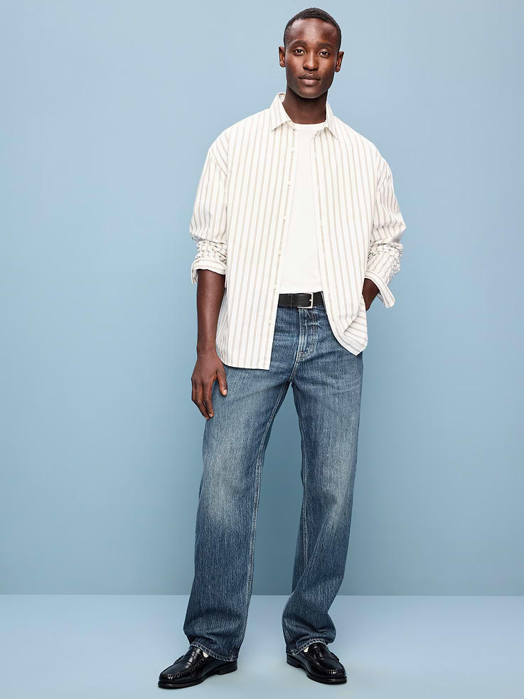 Image number 1 showing, 90's Loose Jeans