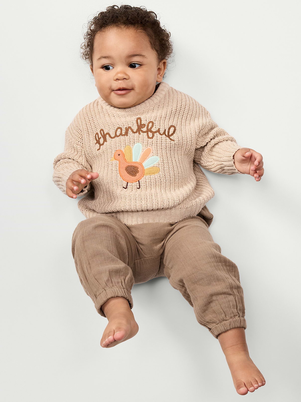 Image number 1 showing, Unisex Loose Sweater for Baby