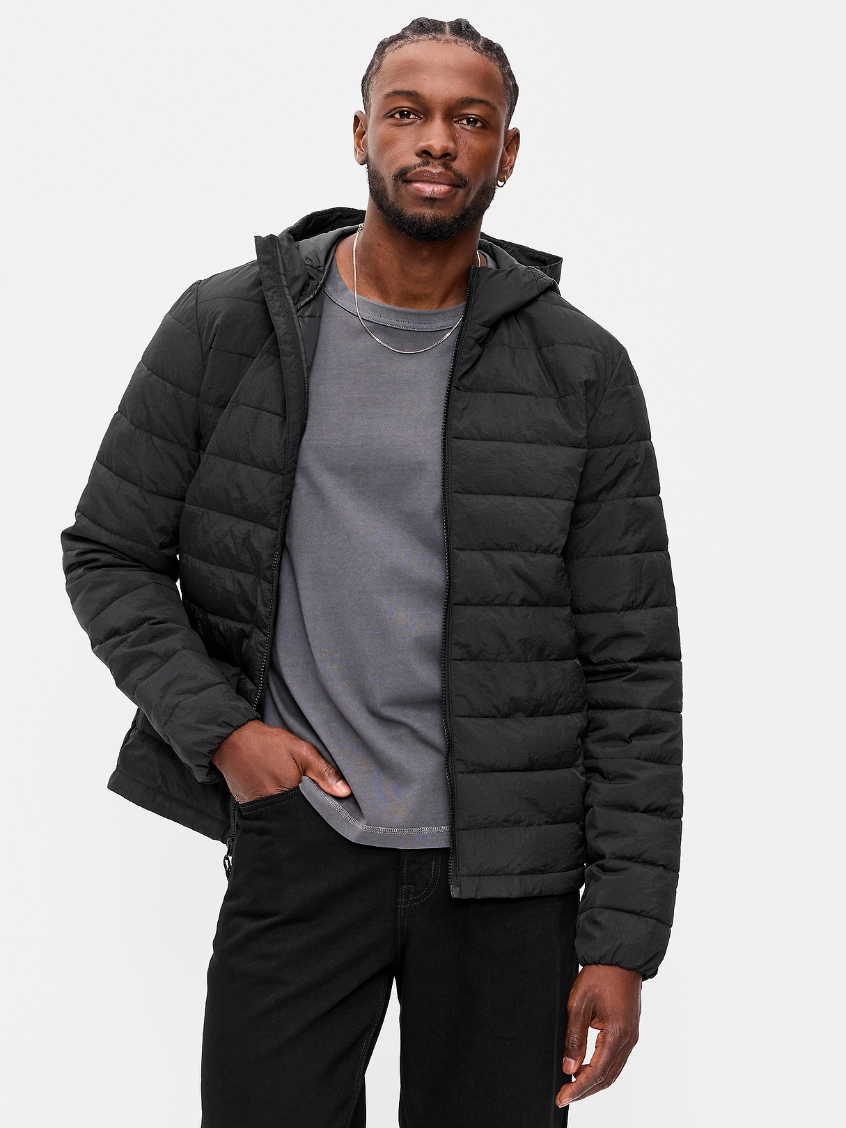 Water-Resistant Narrow Channel Jacket | Old Navy