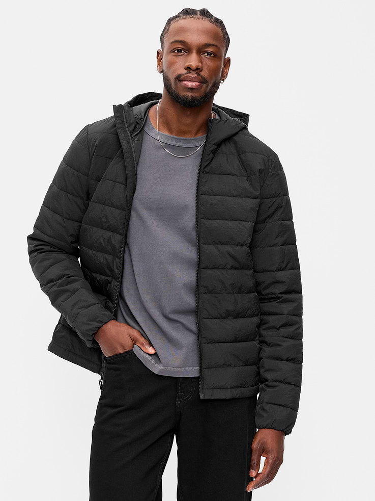 Image number 1 showing, Water-Resistant Narrow Channel Jacket
