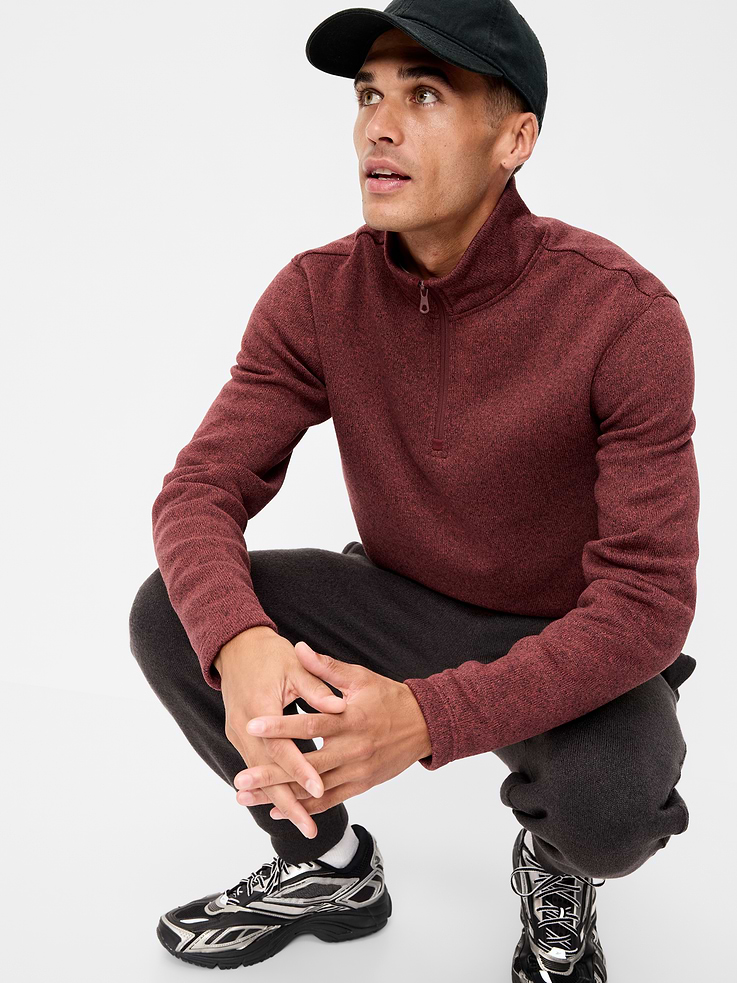 Image number 3 showing, Sweater Fleece Quarter-Zip
