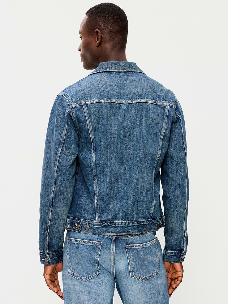 Image number 2 showing, Jean Trucker Jacket