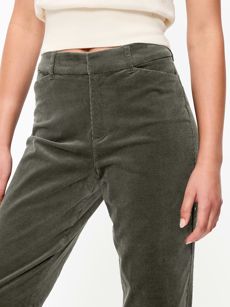 Image number 5 showing, High-Waisted Pixie Straight Pants