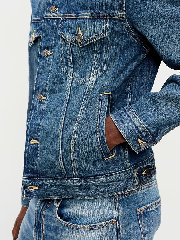 Jean Trucker Jacket
