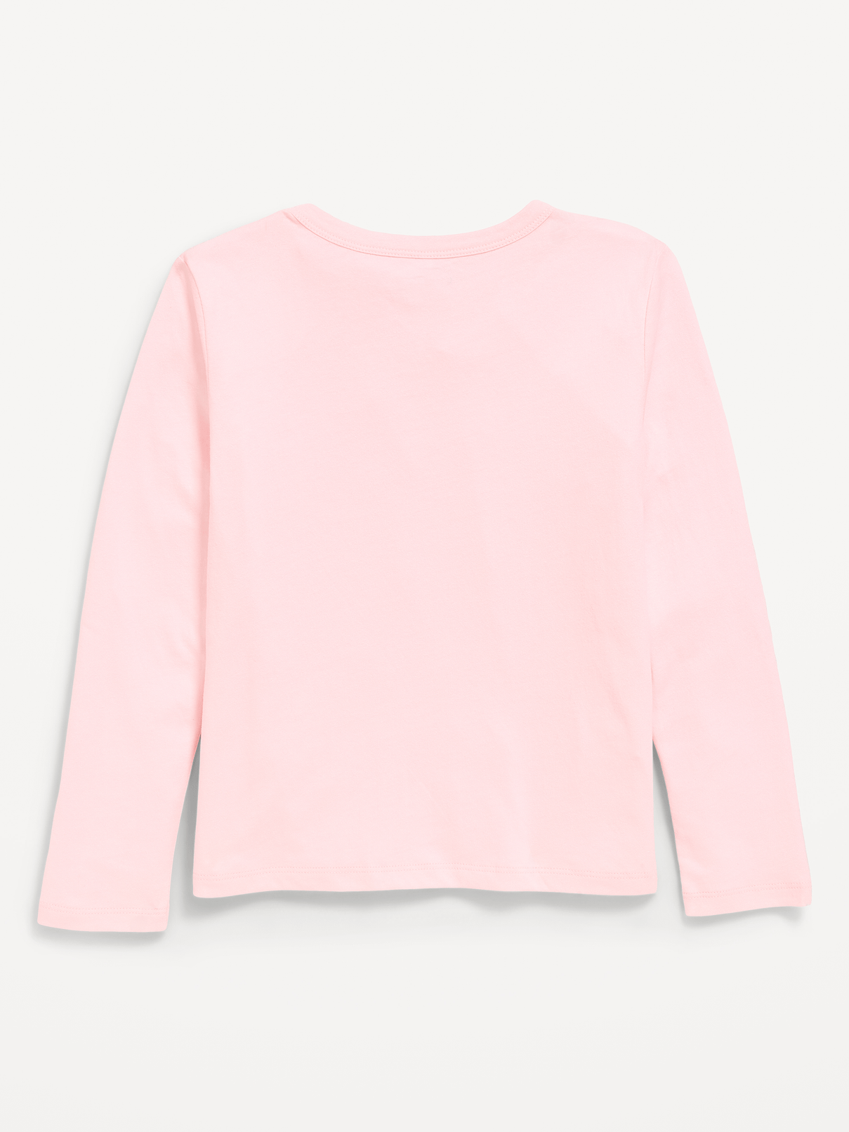 Image 3 de 3, T-shirt ultra-doux à applique en cœur et à manches longues pour fille