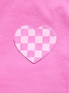 Image 4 of 4, Softest Short-Sleeve Heart-Pocket T-Shirt for Girls