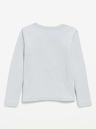 Image 3 de 3, T-shirt ultra-doux à applique en cœur et à manches longues pour fille