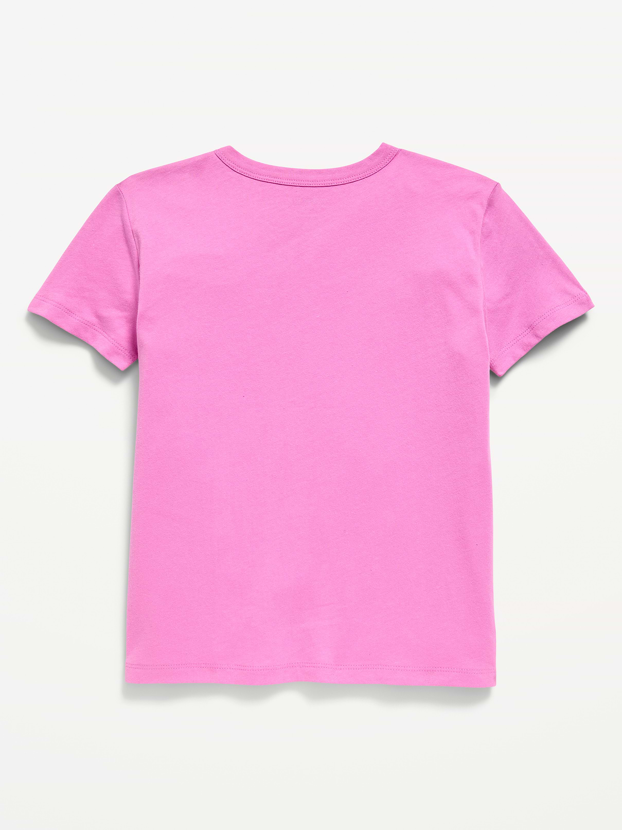 Image 3 of 4, Softest Short-Sleeve Heart-Pocket T-Shirt for Girls