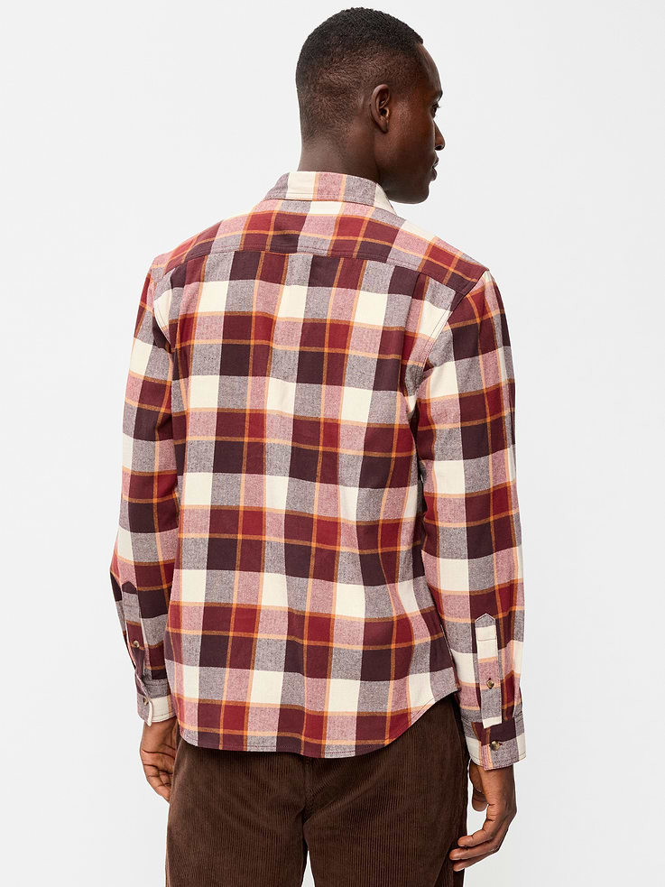 Image number 2 showing, Relaxed Long-Sleeve Flannel Pocket Shirt