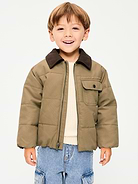 Image number 1 showing, Workwear Puffer Jacket for Toddler Boys