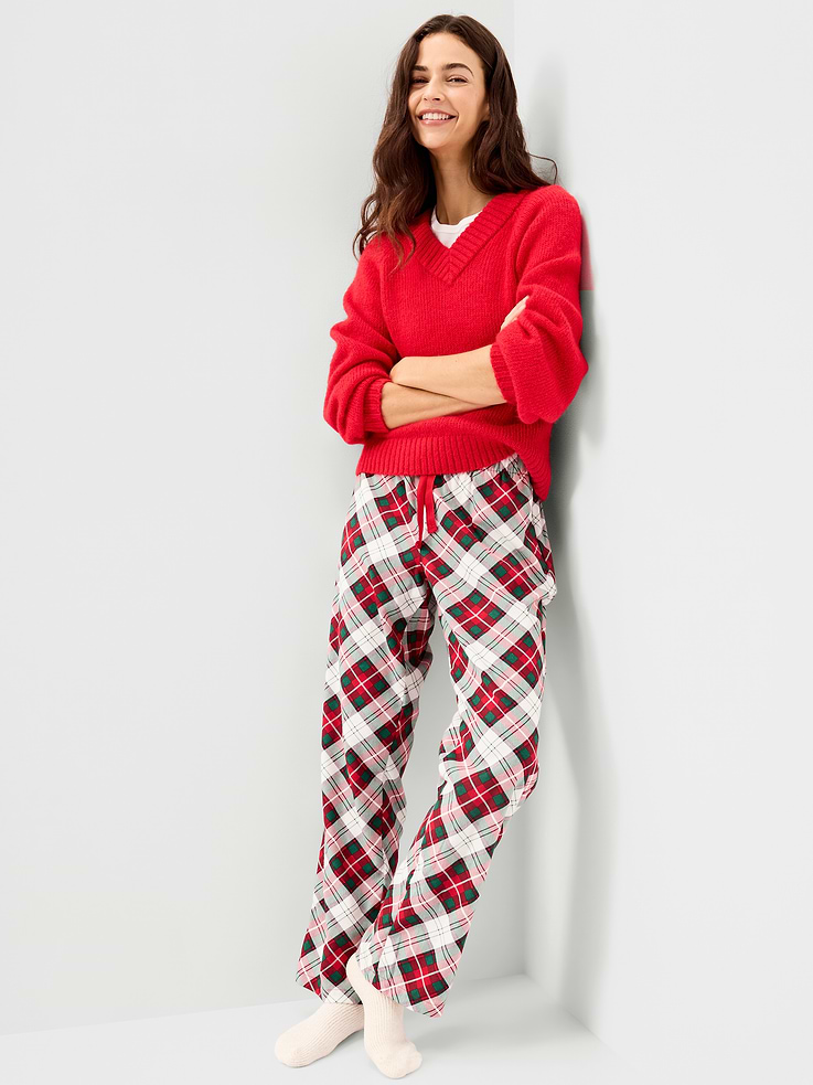 Image number 3 showing, Flannel Pajama Pants for Women