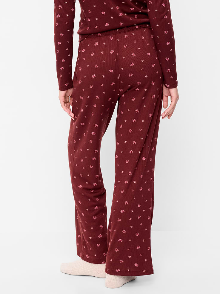 Image number 2 showing, Waffle-Textured Pajama Pants