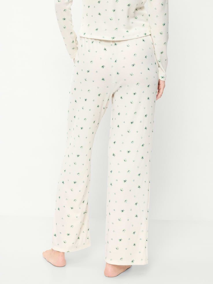 Image number 2 showing, Waffle-Textured Pajama Pants