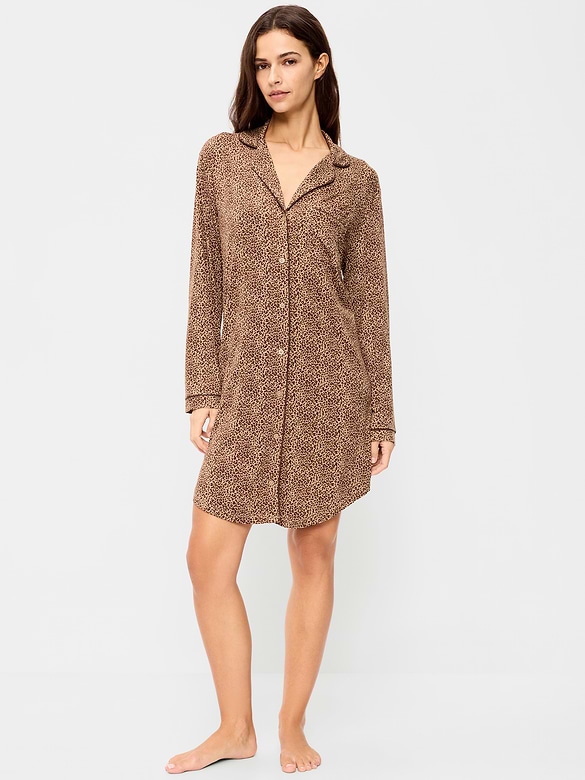 Knit Jersey Sleep Dress
