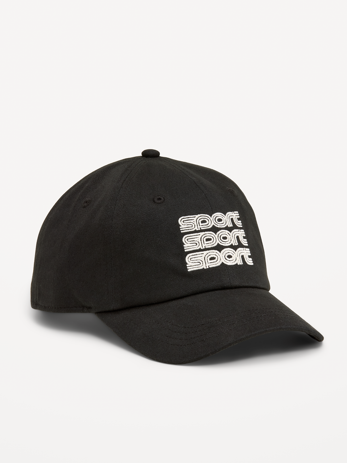 Image 1 of 3, embroidered grommets at crown, curved visor, graphic at front, Product #911072