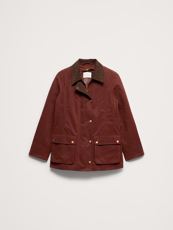 Veste utilitaire en coton ciré Retour aux archives