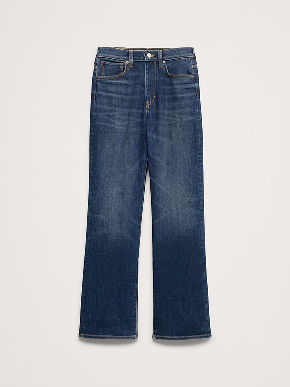 High-Rise Kick-Flare Jean
