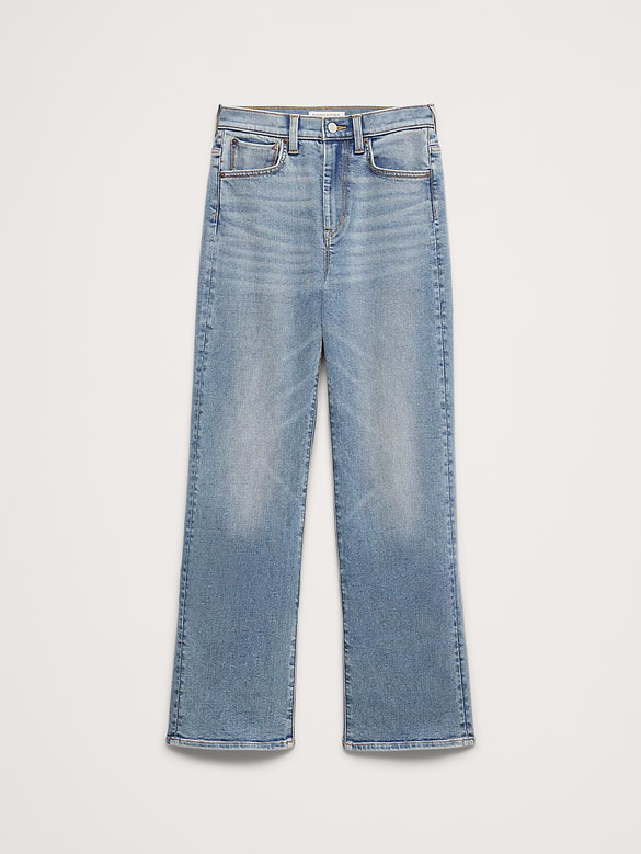 High-Rise Kick-Flare Jean