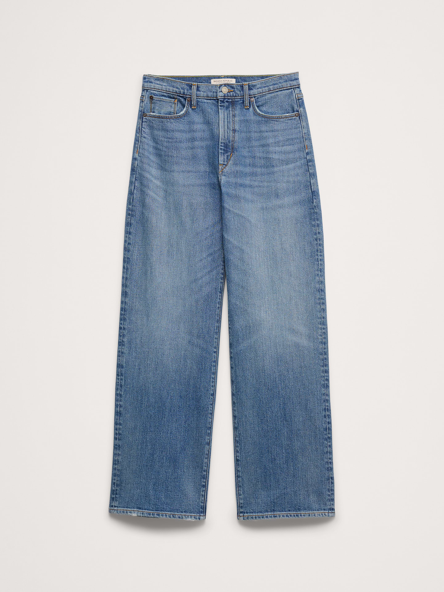 Image number 5 showing, High-Rise Relaxed Wide-Leg Jean